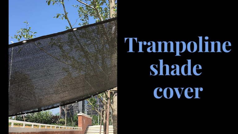 trampoline shade cover