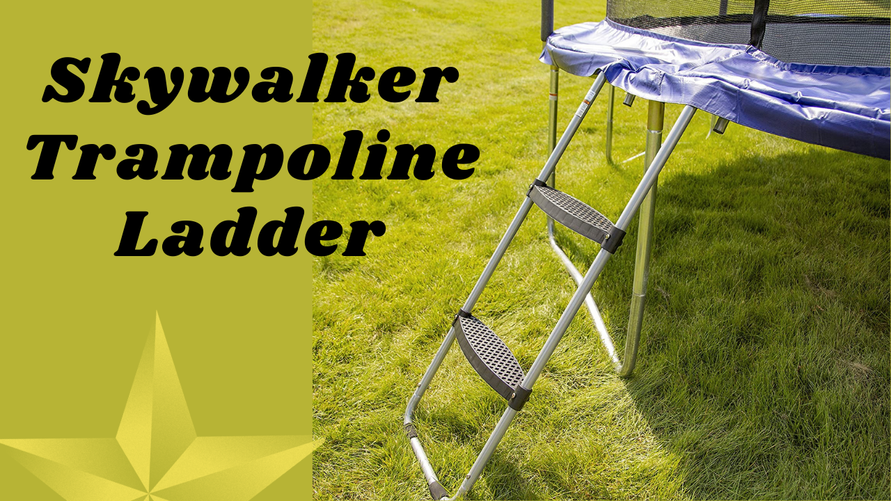 Skywalker trampoline ladder